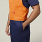 Hard Yakka Hi-Vis 2Tone Action Back Cotton Drill Overall (Y01526)