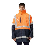 Hard Yakka Hi-Vis 4-In-1 Taped Wet Weather Jacket (Y06057)