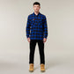 Hard Yakka Long Sleeve Check Flannel Cotton Work Shirt (Y07295)