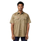 Hard Yakka Short Sleeve Open Front Cotton Drill Work Shirt (Y07510)