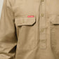 Hard Yakka Long Sleeve Closed Front Cotton Drill Work Shirt (Y07530)