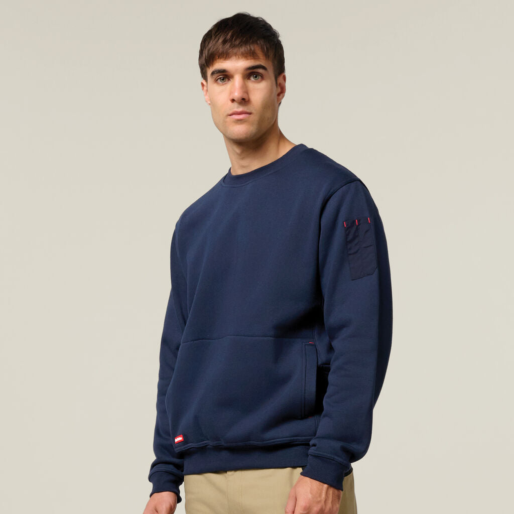 Hard Yakka Crew Neck Fleece Jumper (Y19324)