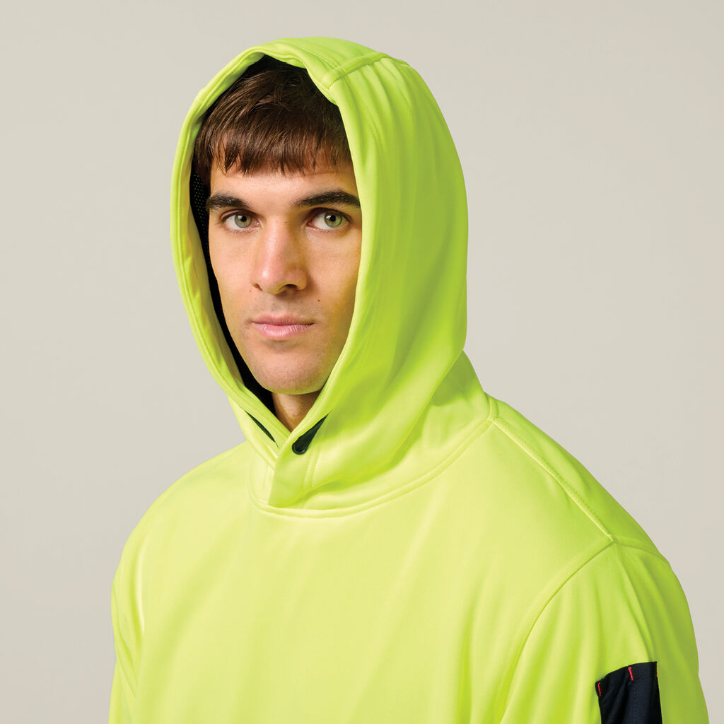 Hard Yakka Hi-vis 2 Tone Fleece Hoodie (Y19325)