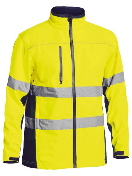 Bisley Soft Shell Jacket with 3M Tape-(BJ6059T)