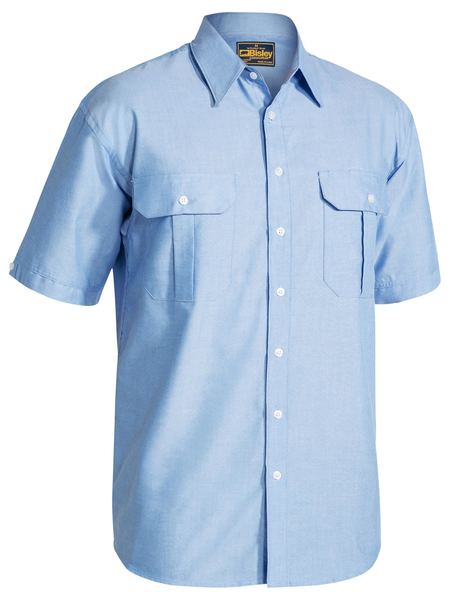 Bisley Oxford Shirt  Short Sleeve (BS1030)