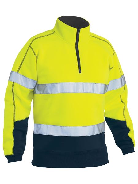 Bisley Taped Hi Vis Fleece Pullover (BK6989T)