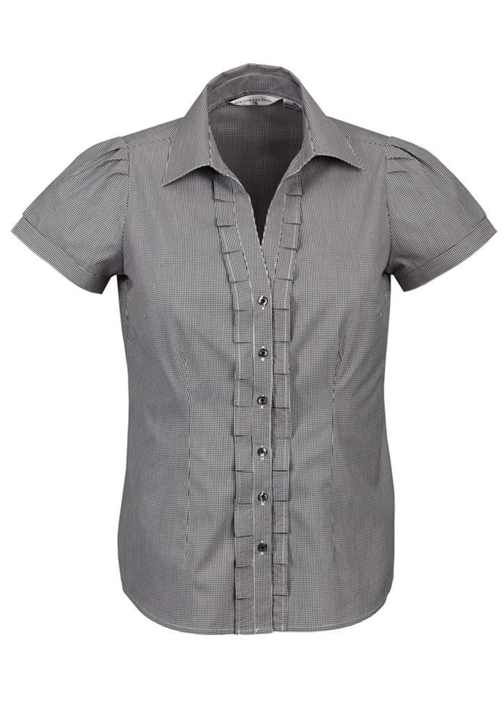 Biz Collection Ladies Edge Short Sleeve Shirt (S267LS)