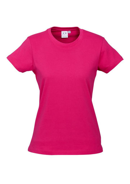 Biz Collection Womens Ice Short Sleeve Tee-(T10022)