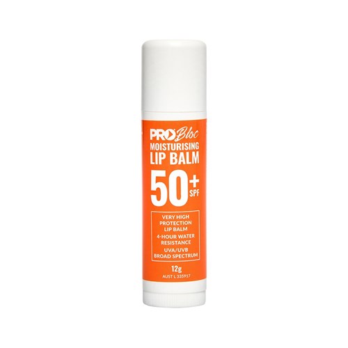 Pro Choice Pro-Bloc Moisturising Lip Balm With Spf50+ Each of 12 (LB12-50)