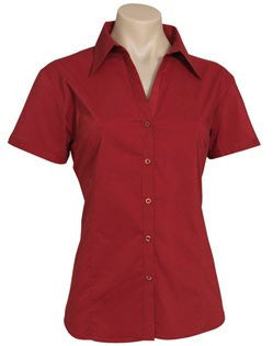 Biz Collection Ladies Metro Shirt S/S (LB7301)