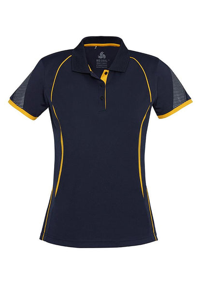 Biz Collection Ladies Razor Polo (P405LS)