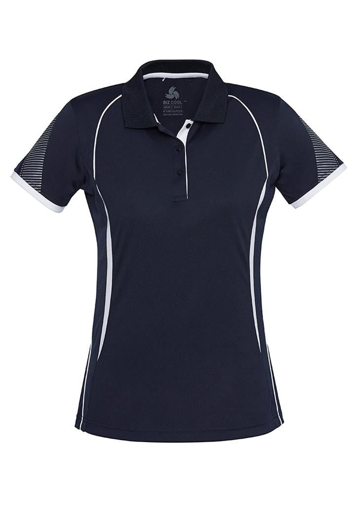 Biz Collection Ladies Razor Polo (P405LS)