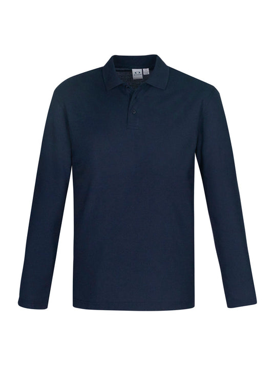 Biz Collection Crew Mens L/S Polo (P400ML)