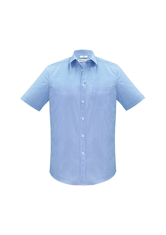 Biz Collection Mens Euro Short Sleeve Shirt-(S812MS)