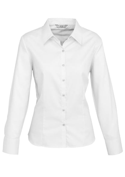 Biz Collection Womens Luxe L/S Shirt (S118LL)