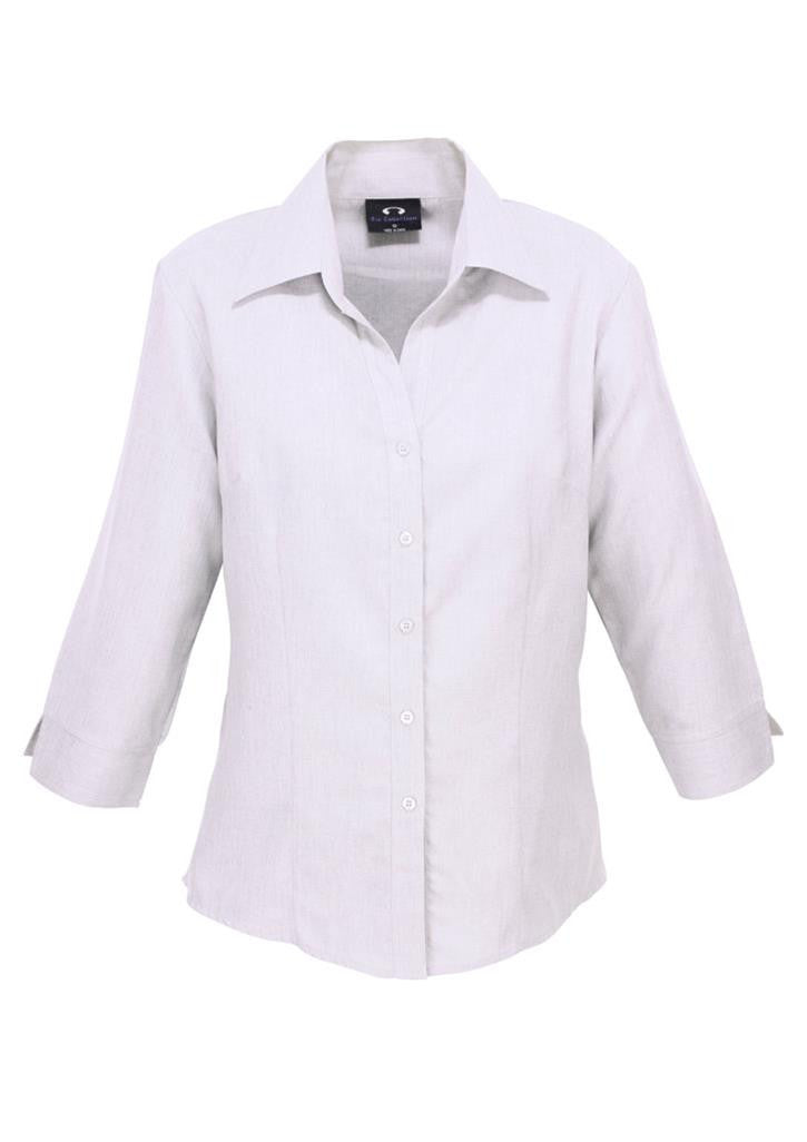 Biz Collection Ladies Plain Oasis Shirt-3/4 Sleeve (LB3600)