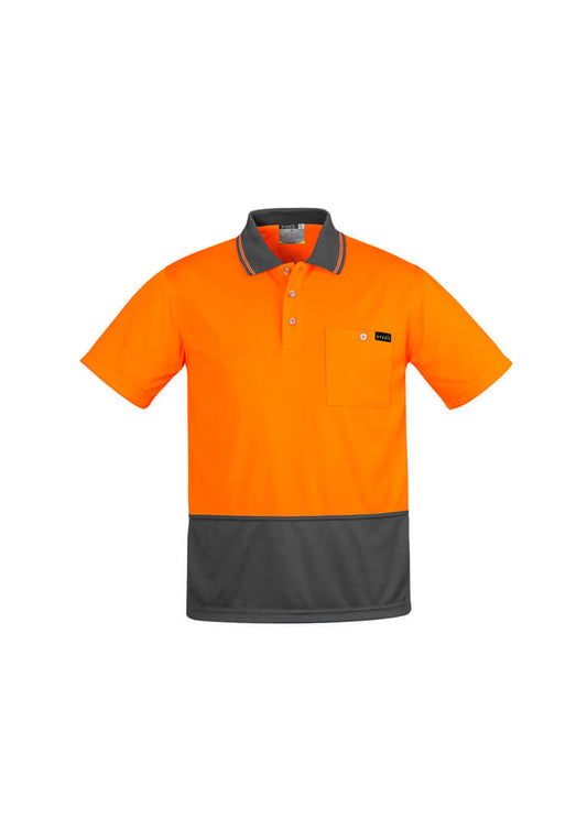 Syzmik Mens Comfort Back S/S Polo (ZH415)