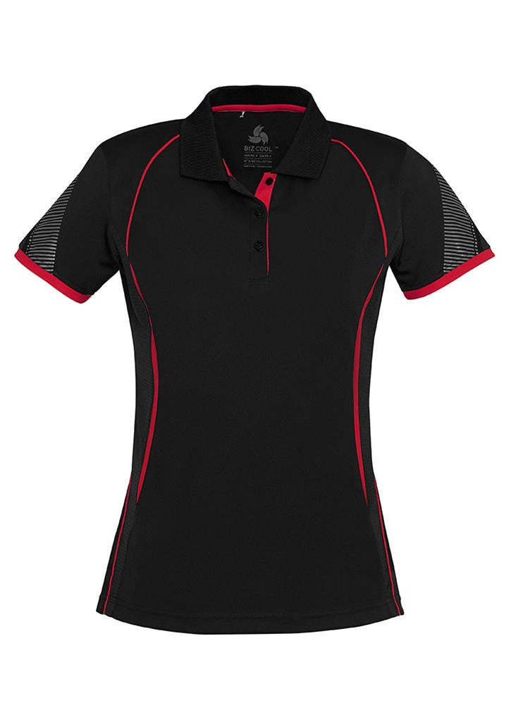 Biz Collection Ladies Razor Polo (P405LS)